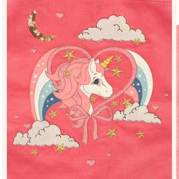 Konges Slojd NEW NWT Pink Lucky Jacket - Pink Flamingo Plume (18M) - Picture 5 of 11